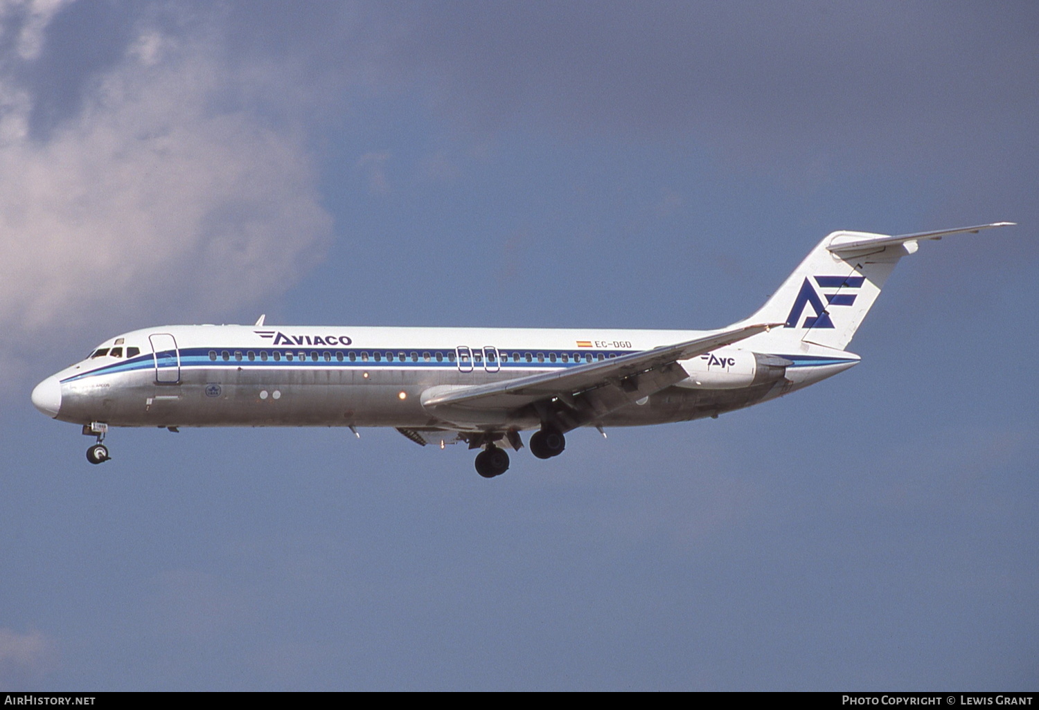 Aircraft Photo of EC-DGD | McDonnell Douglas DC-9-34 | Aviaco | AirHistory.net #339152