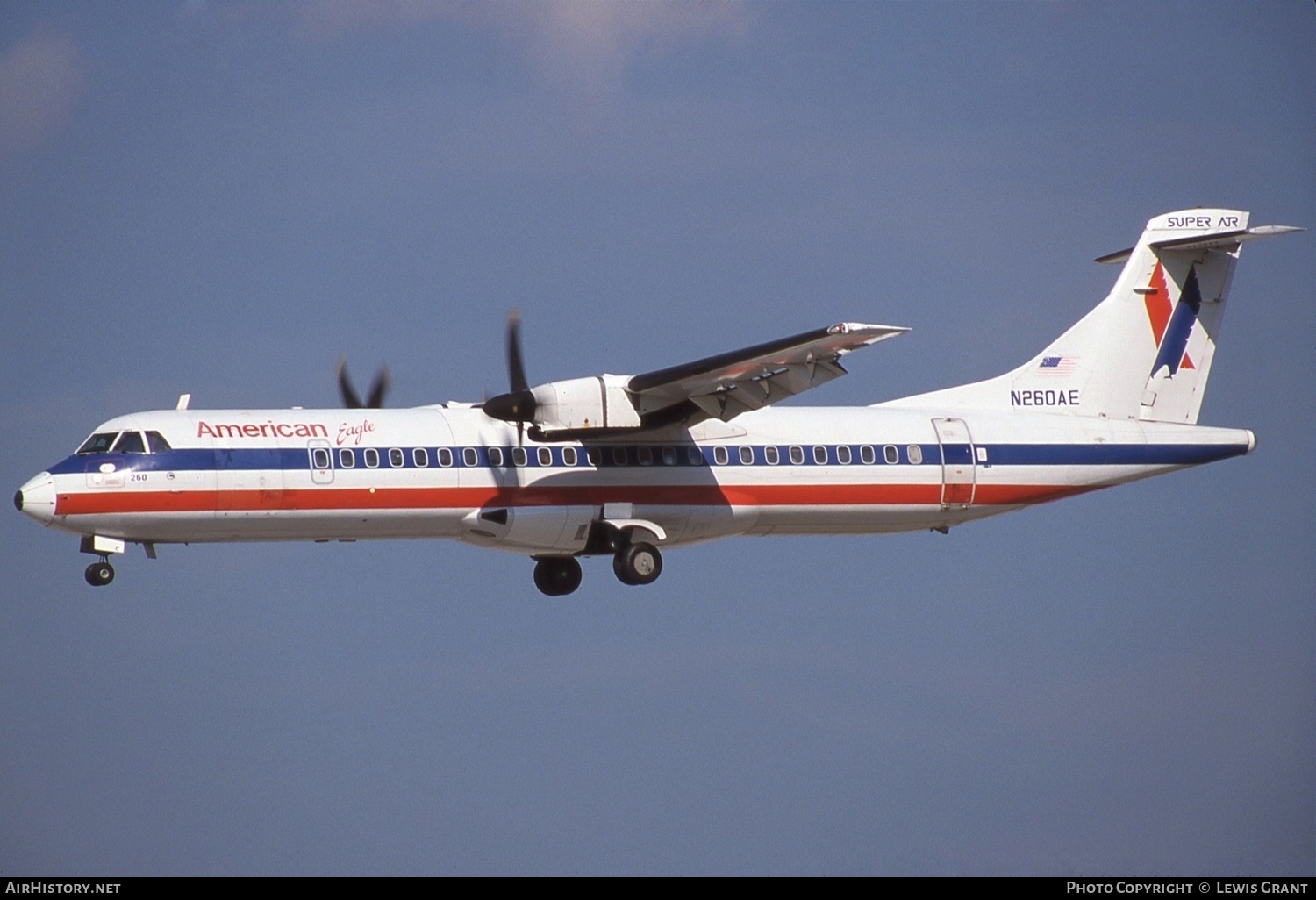 Aircraft Photo of N260AE | ATR ATR-72-202 | American Eagle | AirHistory.net #339155