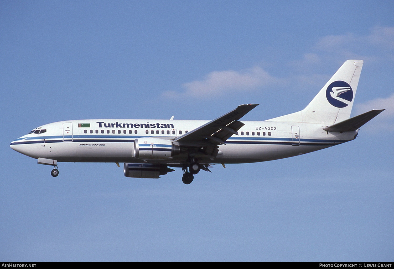 Aircraft Photo of EZ-A002 | Boeing 737-332 | Turkmenistan Airlines | AirHistory.net #339157