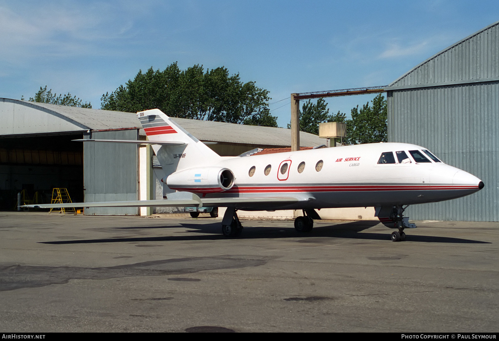 Aircraft Photo of LV-WMF | Dassault Falcon 20C | Air Service Cargo | AirHistory.net #339161