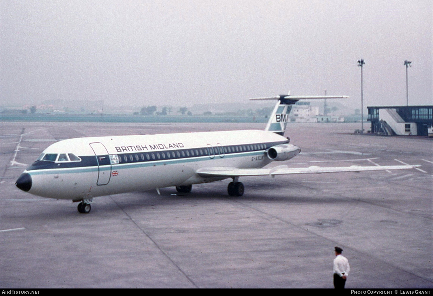 Aircraft Photo of G-AXLN | BAC 111-523FJ One-Eleven | British Midland Airways - BMA | AirHistory.net #339162