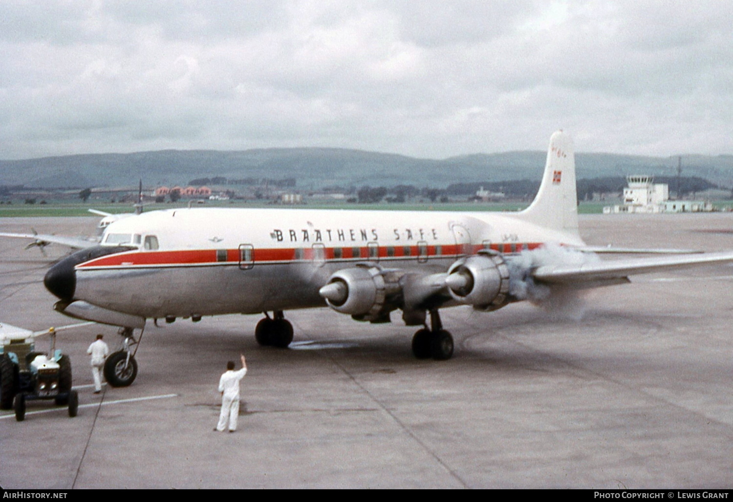 Aircraft Photo of LN-SUK | Douglas DC-6B | Braathens SAFE | AirHistory.net #339163