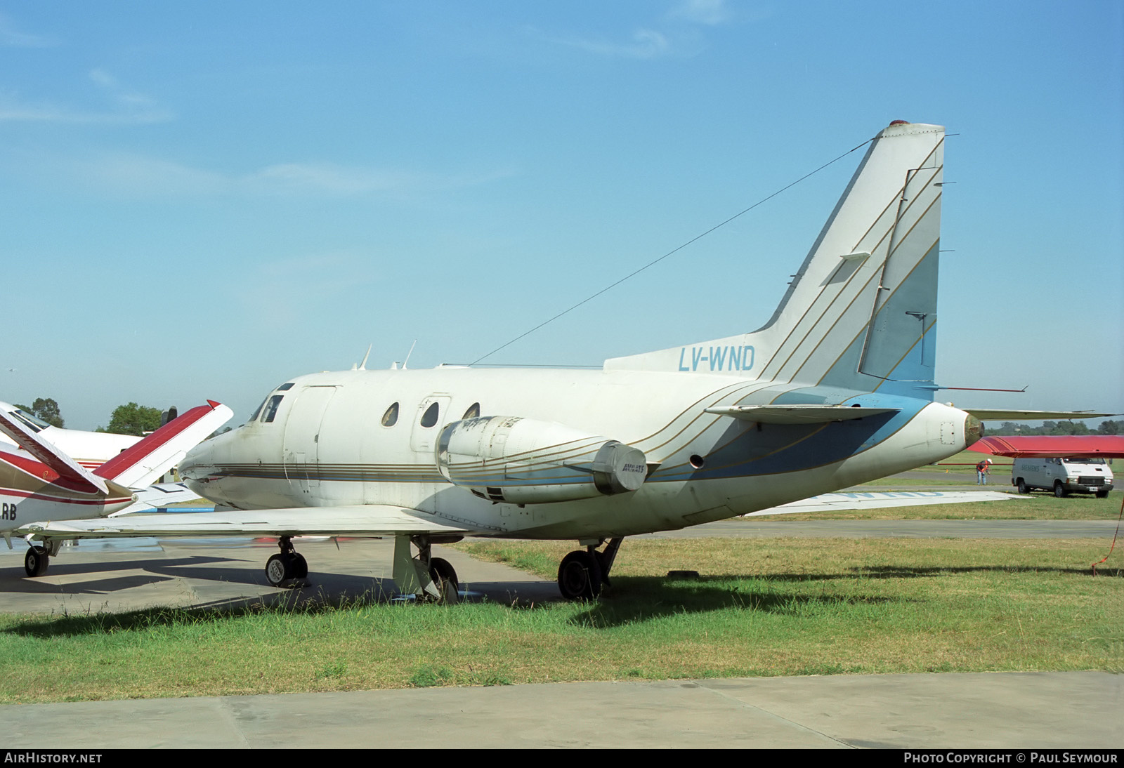 Aircraft Photo of LV-WND | North American Rockwell NA-282 Sabreliner 40A | AirHistory.net #339176