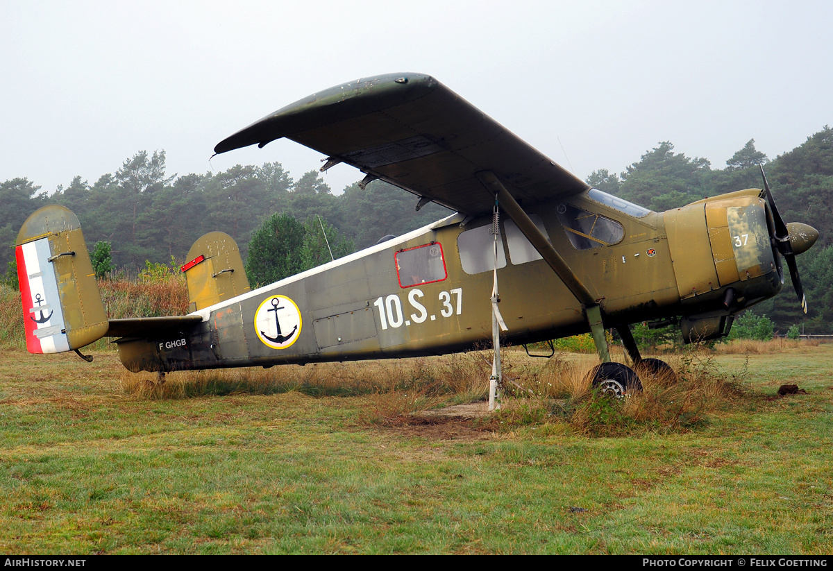 Aircraft Photo of F-GHGB / 10.S.37 | Max Holste MH.1521M Broussard | France - Navy | AirHistory.net #339182