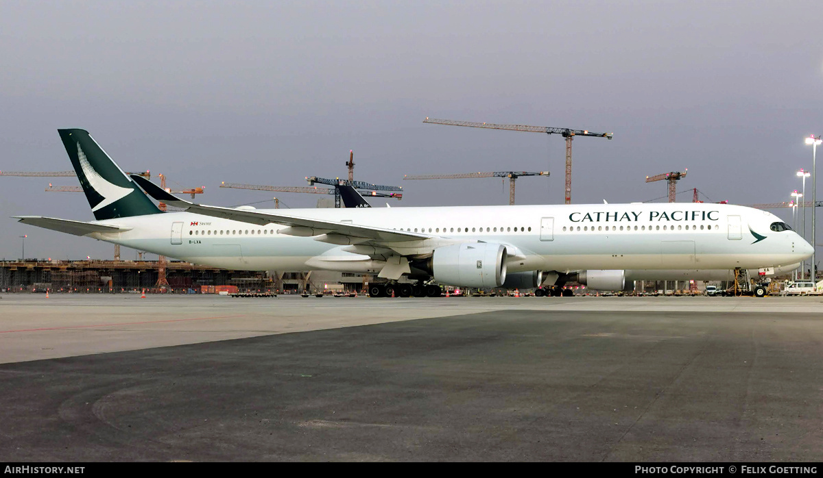 Aircraft Photo of B-LXA | Airbus A350-1041 | Cathay Pacific Airways | AirHistory.net #339190