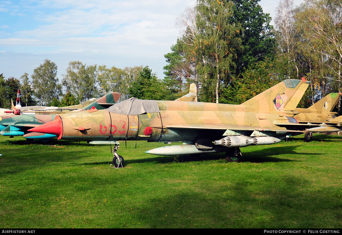 Aircraft Photo of 653 | Mikoyan-Gurevich MiG-21MF | East Germany - Air Force | AirHistory.net #339201