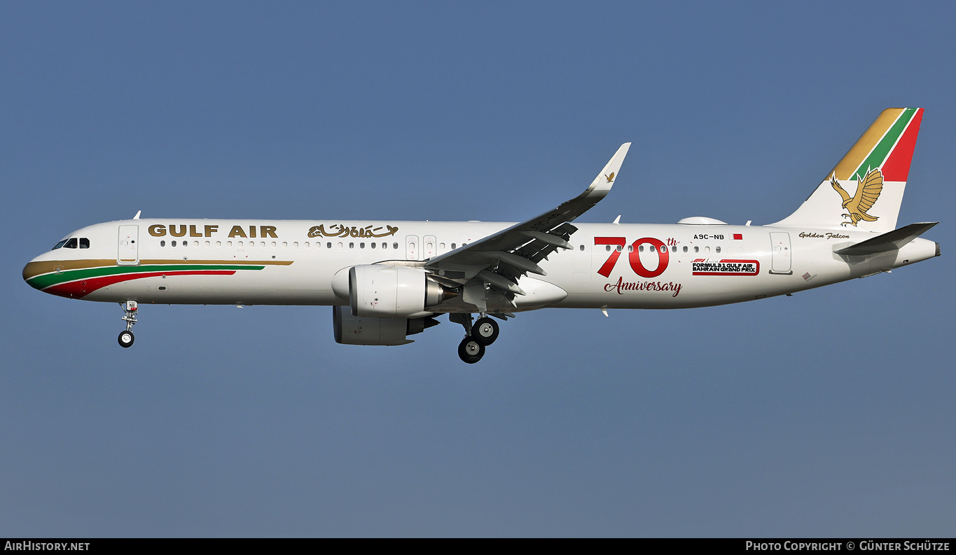 Aircraft Photo of A9C-NB | Airbus A321-253NX | Gulf Air | AirHistory.net #339203