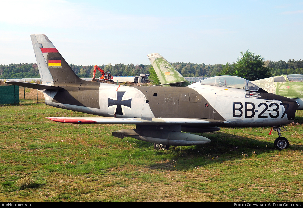 Aircraft Photo of BB-237 | Canadair CL-13A Sabre 5 | Germany - Air Force | AirHistory.net #339205