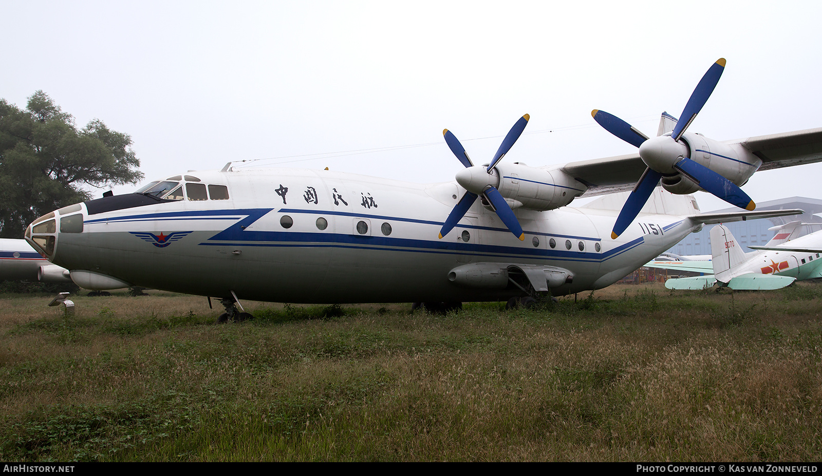 Aircraft Photo of 1151 | Antonov An-12 | CAAC - Civil Aviation Administration of China | AirHistory.net #339216