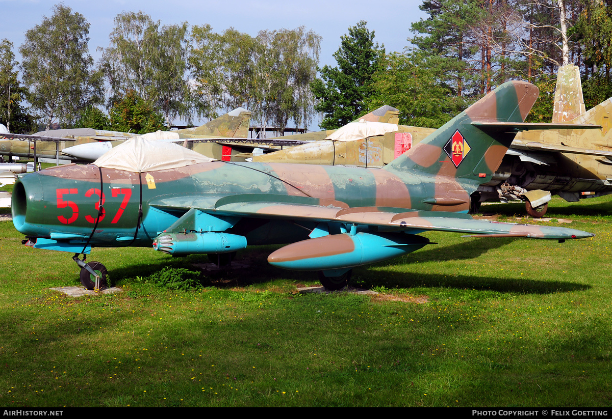 Aircraft Photo of 537 | PZL-Mielec Lim-5 (MiG-17) | East Germany - Air Force | AirHistory.net #339219