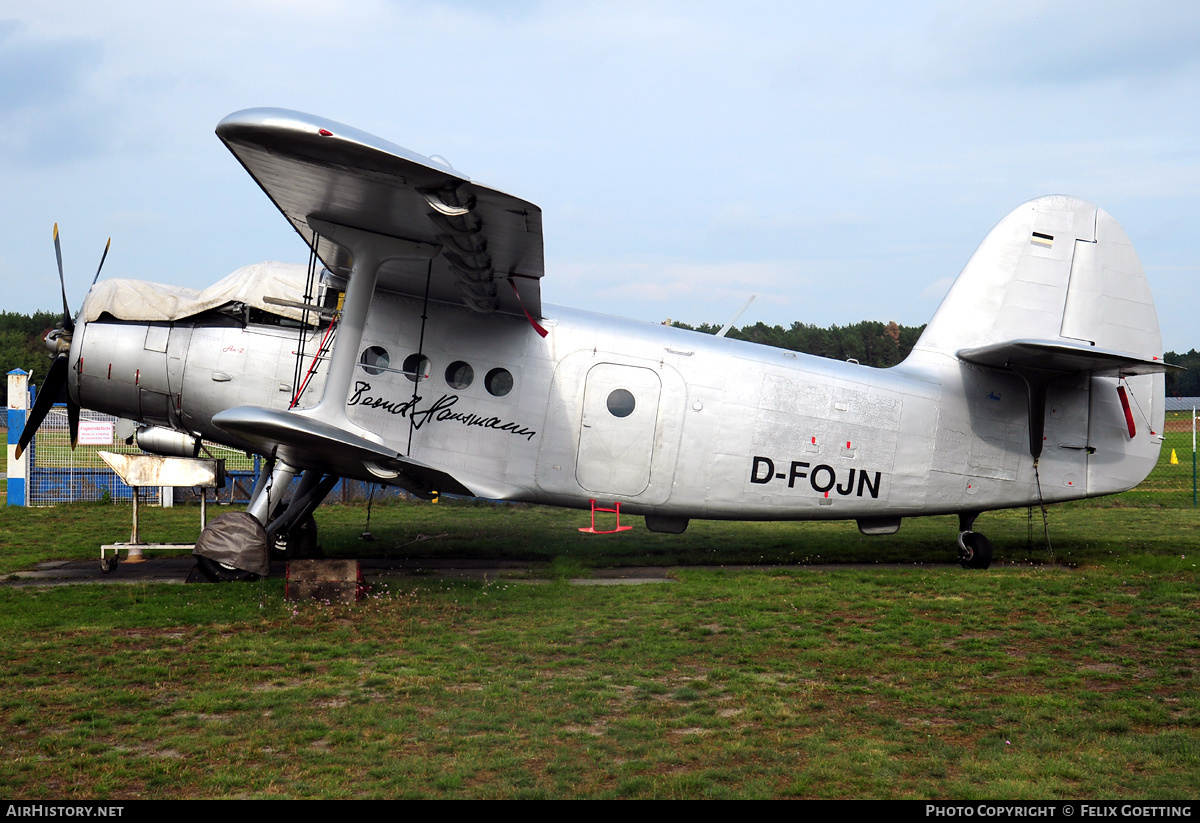 Aircraft Photo of D-FOJN | Antonov An-2T | AirHistory.net #339247