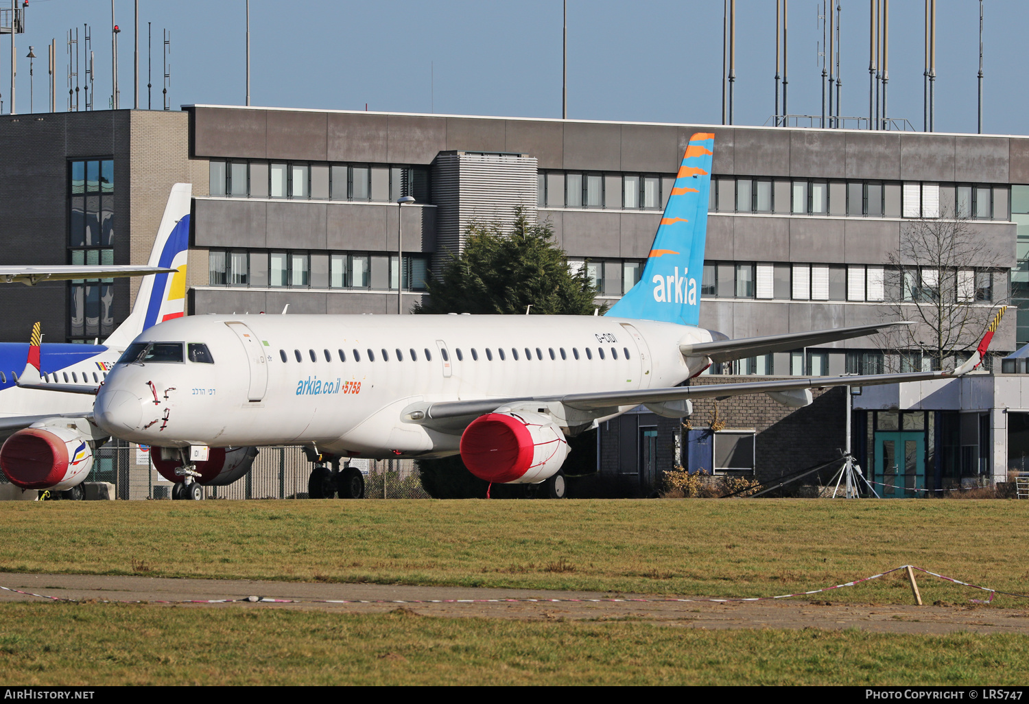 Aircraft Photo of G-CIDI | Embraer 190AR (ERJ-190-100IGW) | Arkia Israeli Airlines | AirHistory.net #339270