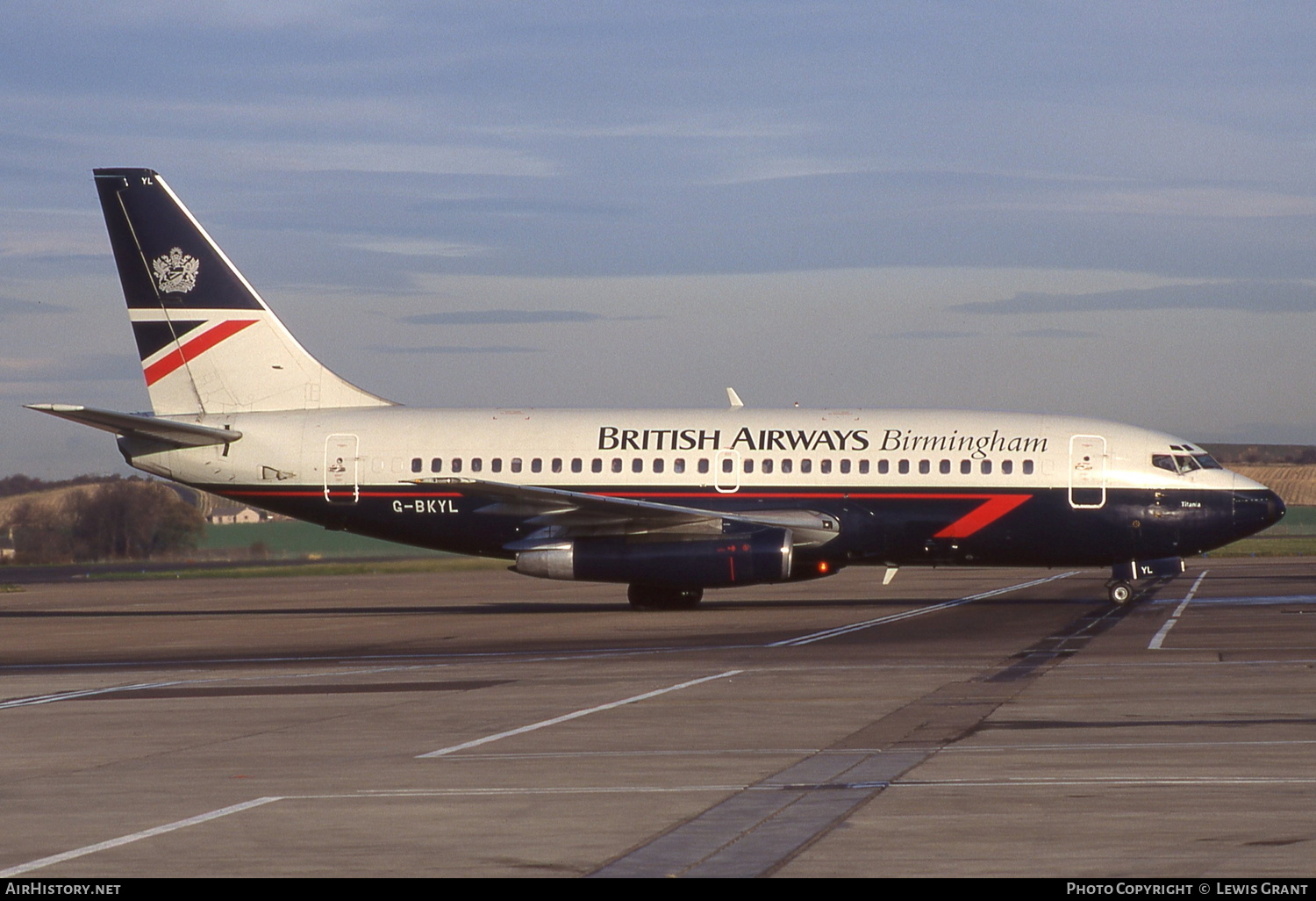 Aircraft Photo of G-BKYL | Boeing 737-236/Adv | British Airways Birmingham | AirHistory.net #339277