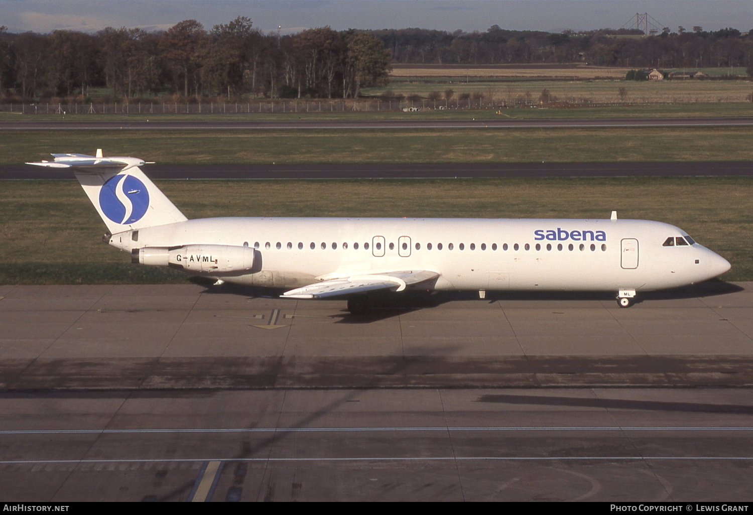 Aircraft Photo of G-AVML | BAC 111-510ED One-Eleven | Sabena | AirHistory.net #339283