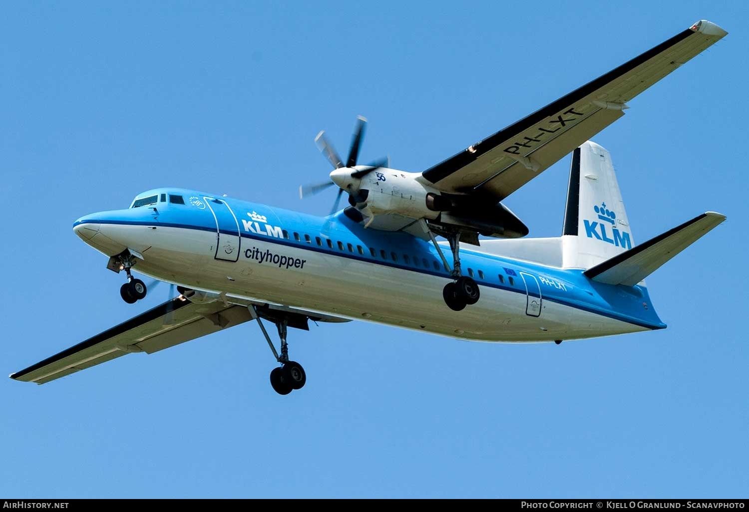 Aircraft Photo of PH-LXT | Fokker 50 | KLM Cityhopper | AirHistory.net #339361