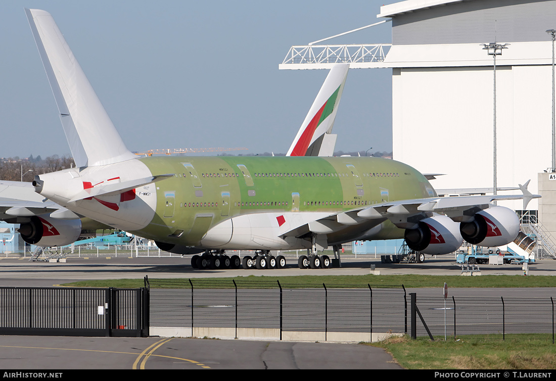 Aircraft Photo of F-WWSY | Airbus A380-842 | AirHistory.net #339378