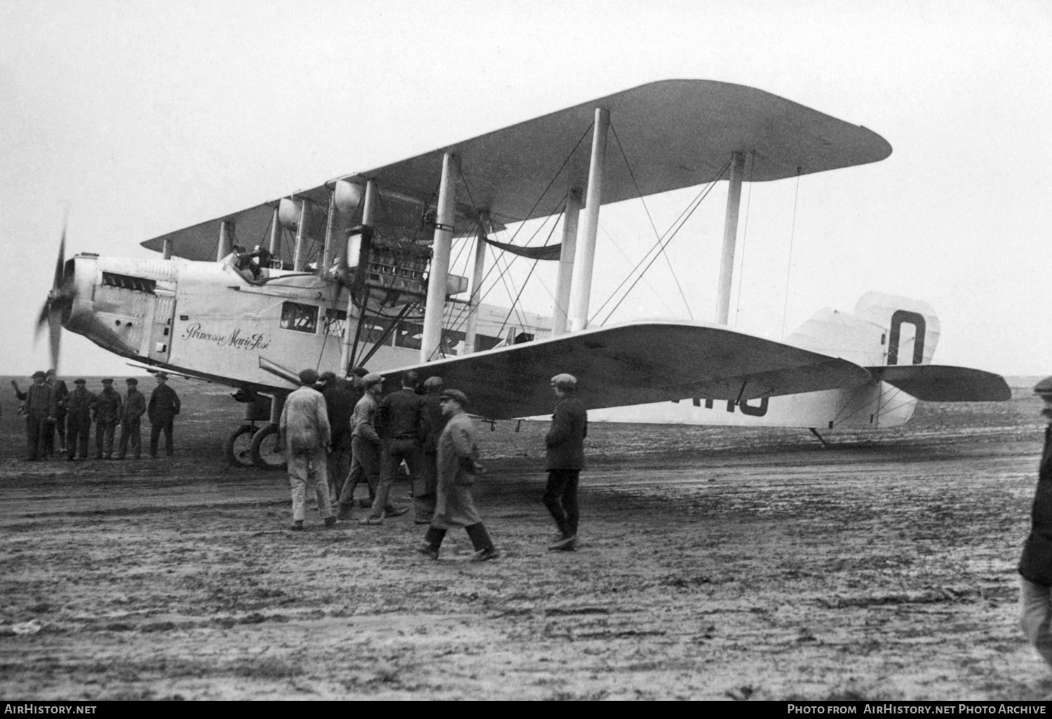 Aircraft Photo of O-BAHO | Handley Page W.8f | Sabena | AirHistory.net #339410