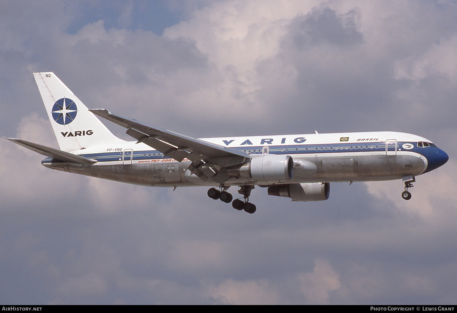 Aircraft Photo of PP-VNQ | Boeing 767-241/ER | Varig | AirHistory.net #339436