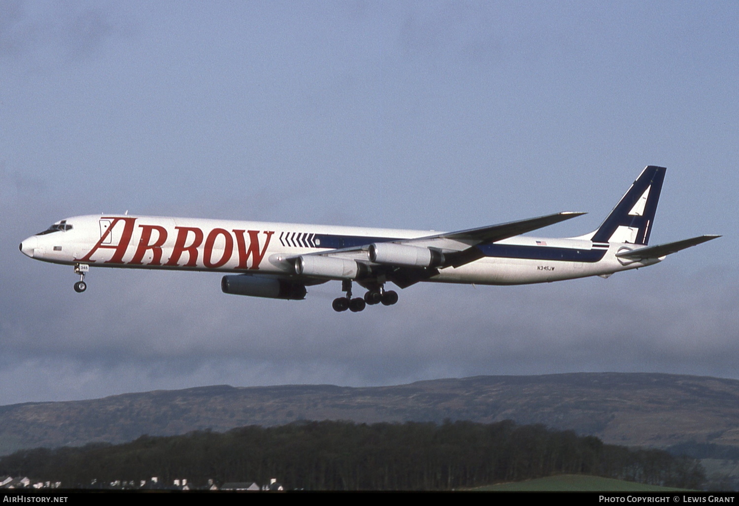 Aircraft Photo of N345JW | McDonnell Douglas DC-8-63(F) | Arrow Air | AirHistory.net #339441