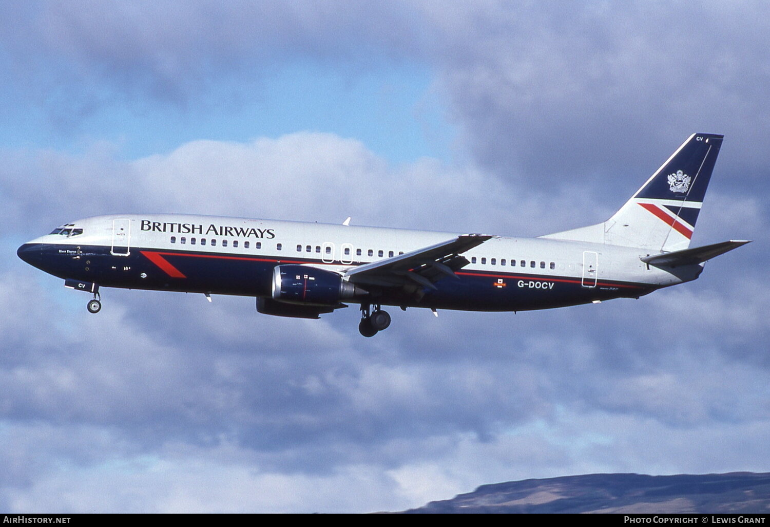 Aircraft Photo of G-DOCV | Boeing 737-436 | British Airways | AirHistory.net #339442