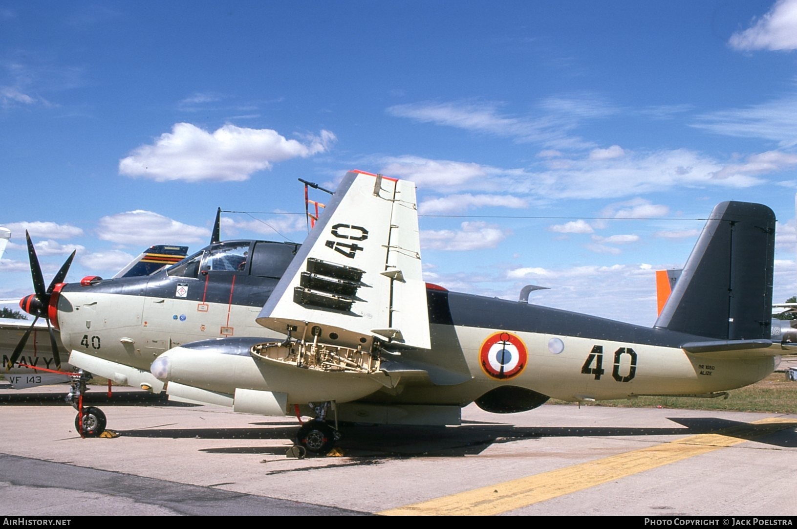 Aircraft Photo of 40 | Bréguet 1050 Alizé | France - Navy | AirHistory.net #339448