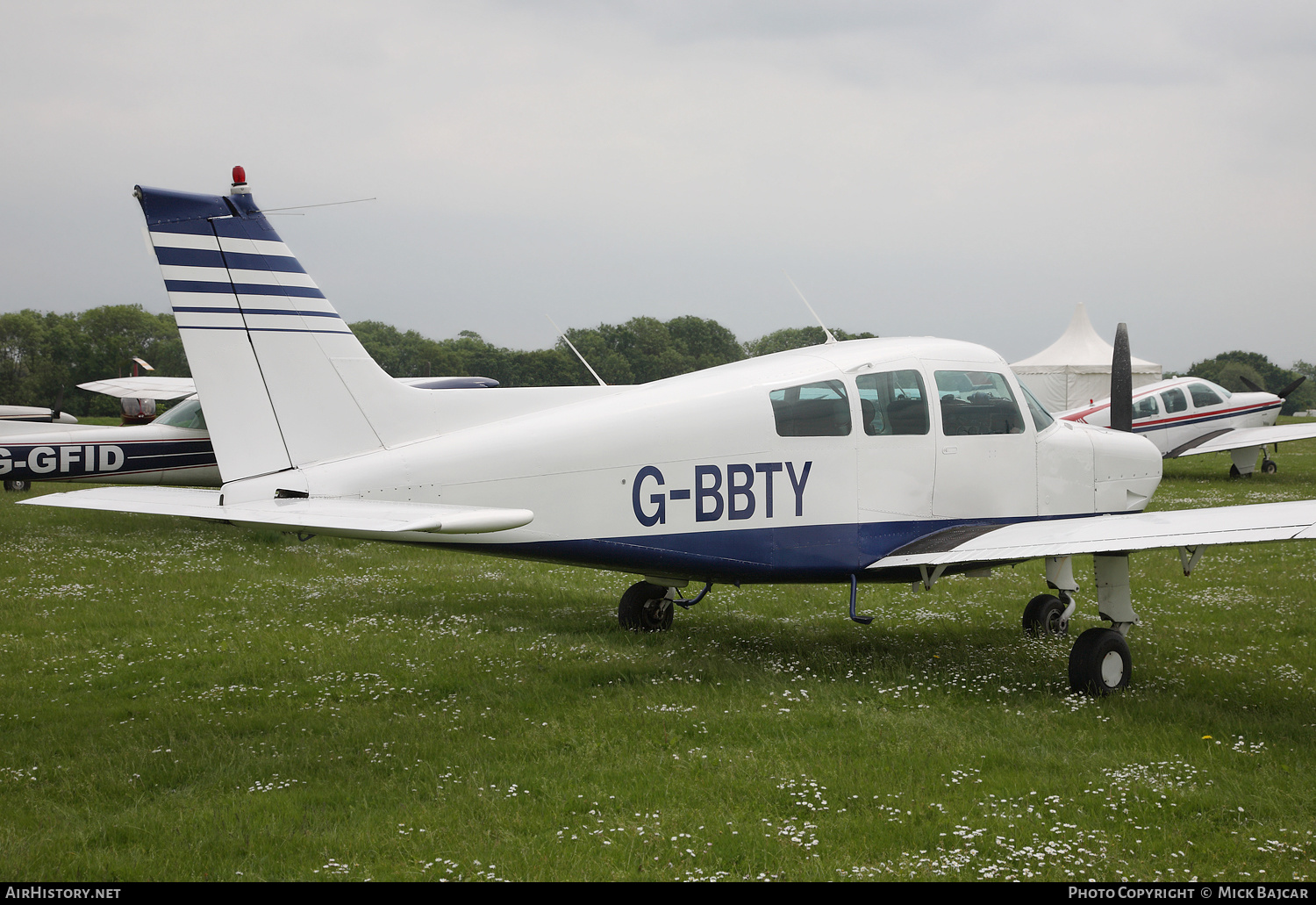 Aircraft Photo of G-BBTY | Beech C23 Sundowner 180 | AirHistory.net #339456