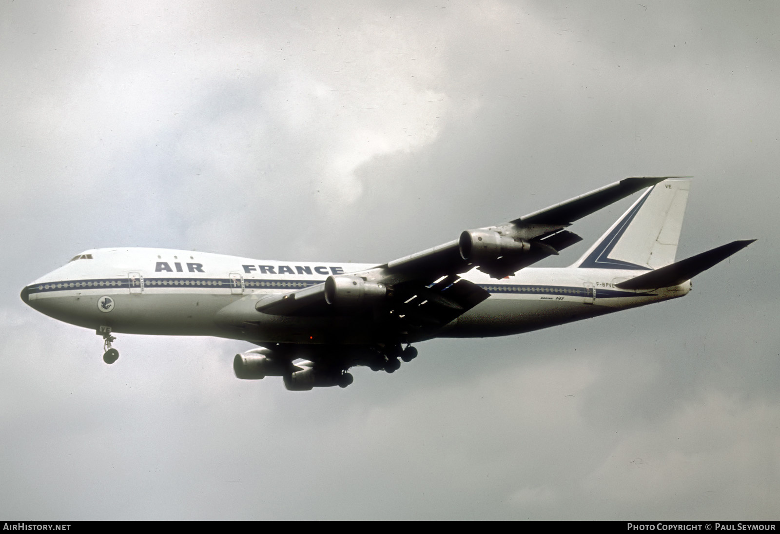 Aircraft Photo of F-BPVE | Boeing 747-128 | Air France | AirHistory.net #339457
