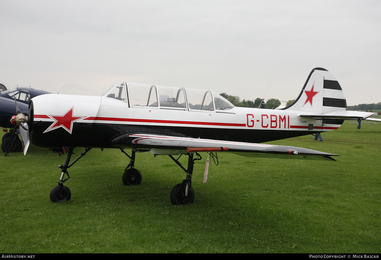 Aircraft Photo of G-CBMI | Yakovlev Yak-52 | Soviet Union - Air Force | AirHistory.net #339473