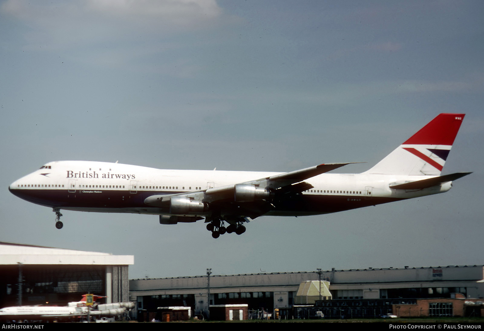 Aircraft Photo of G-AWND | Boeing 747-136 | British Airways | AirHistory.net #339474