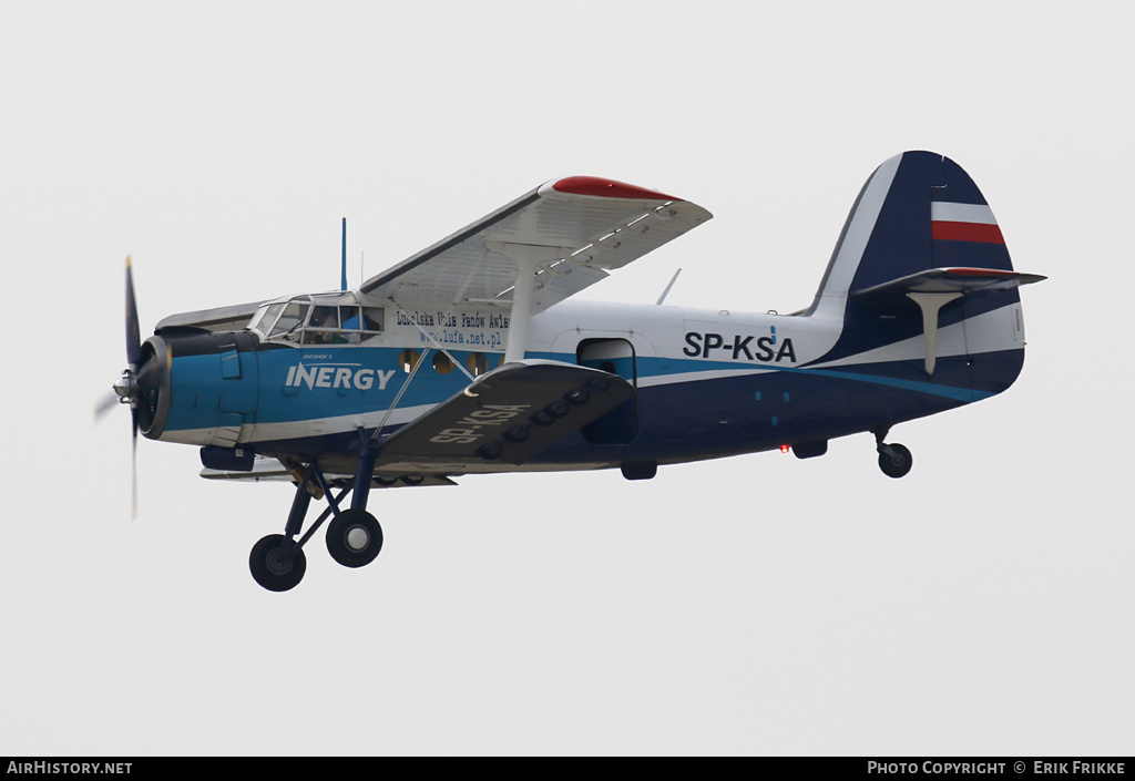 Aircraft Photo of SP-KSA | Antonov An-2TP | AirHistory.net #339476