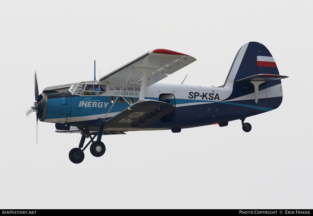 Aircraft Photo of SP-KSA | Antonov An-2TP | AirHistory.net #339476