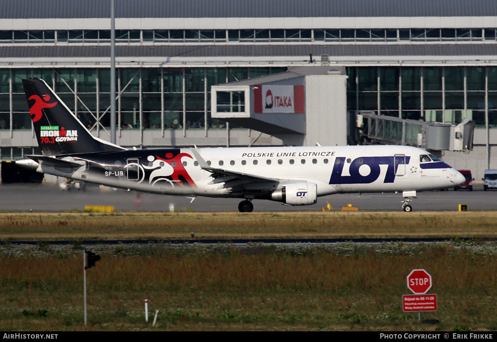 Aircraft Photo of SP-LIB | Embraer 175LR (ERJ-170-200LR) | LOT Polish Airlines - Polskie Linie Lotnicze | AirHistory.net #339477