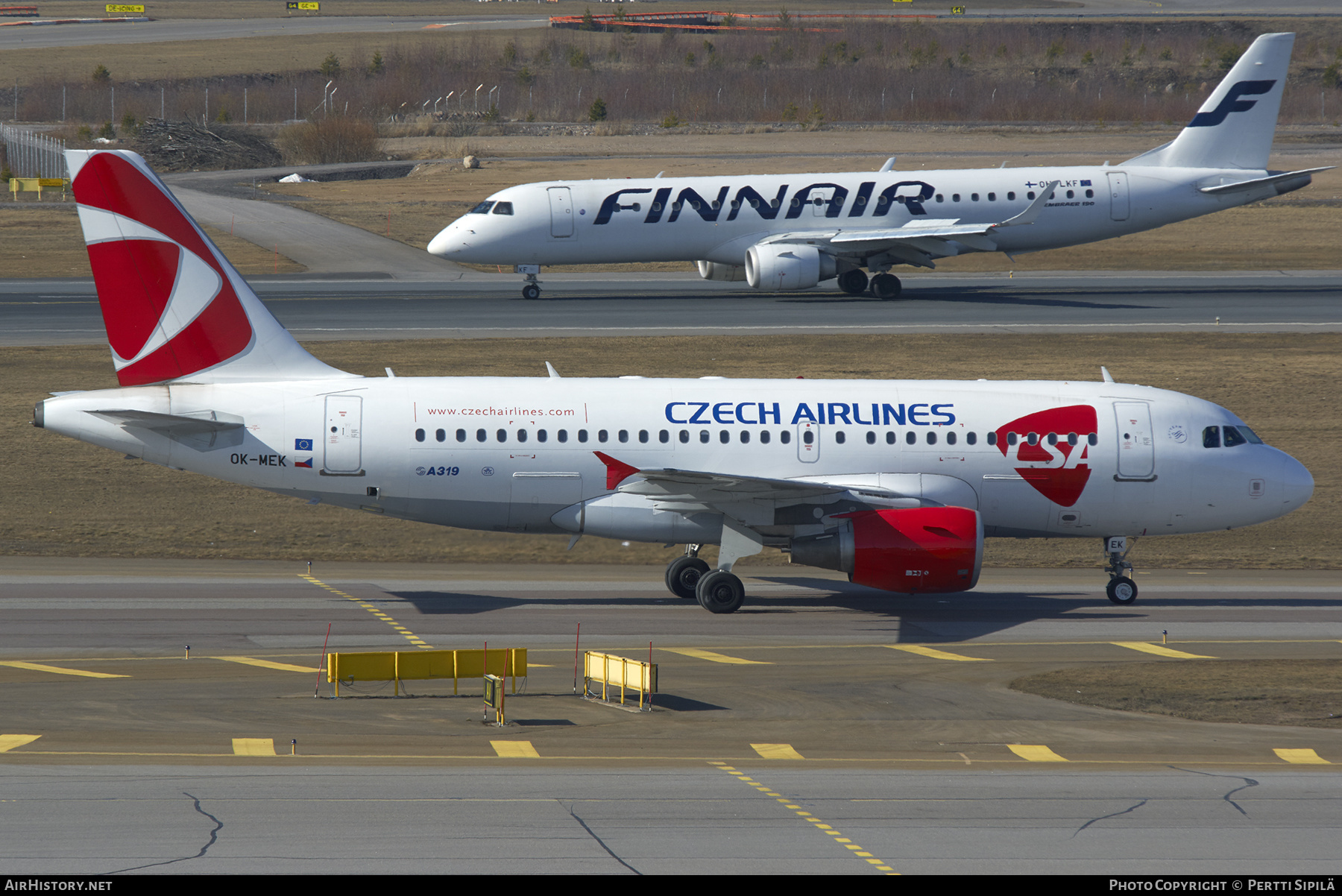 Aircraft Photo of OK-MEK | Airbus A319-112 | ČSA - Czech Airlines | AirHistory.net #339486