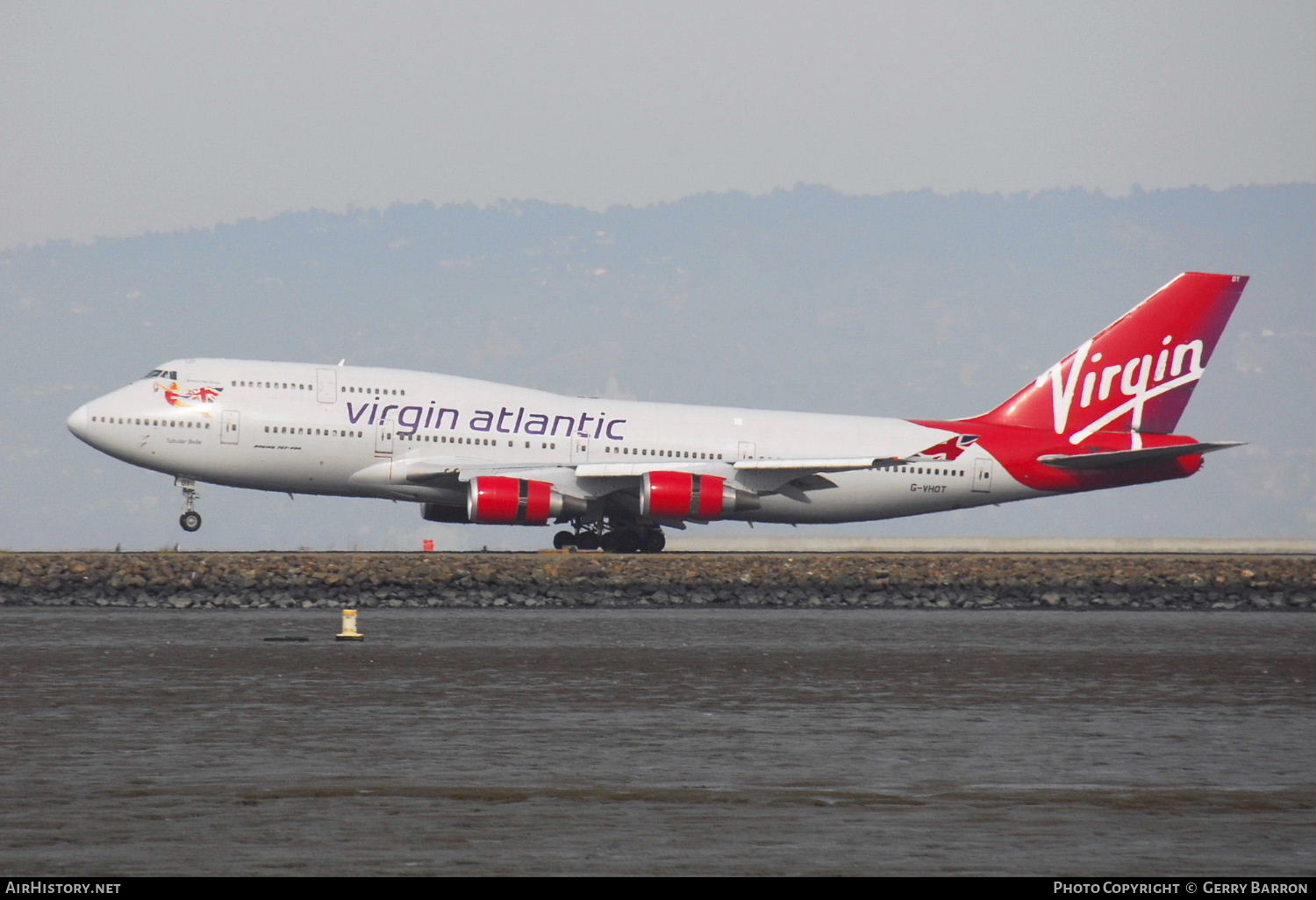 Aircraft Photo of G-VHOT | Boeing 747-4Q8 | Virgin Atlantic Airways | AirHistory.net #339490