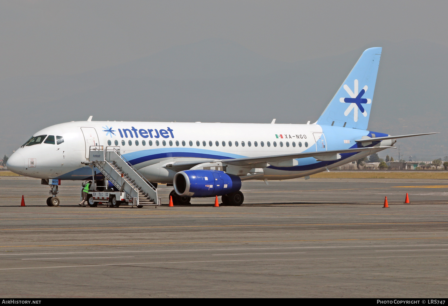 Aircraft Photo of XA-NGO | Sukhoi SSJ-100-95B Superjet 100 (RRJ-95B) | Interjet | AirHistory.net #339502