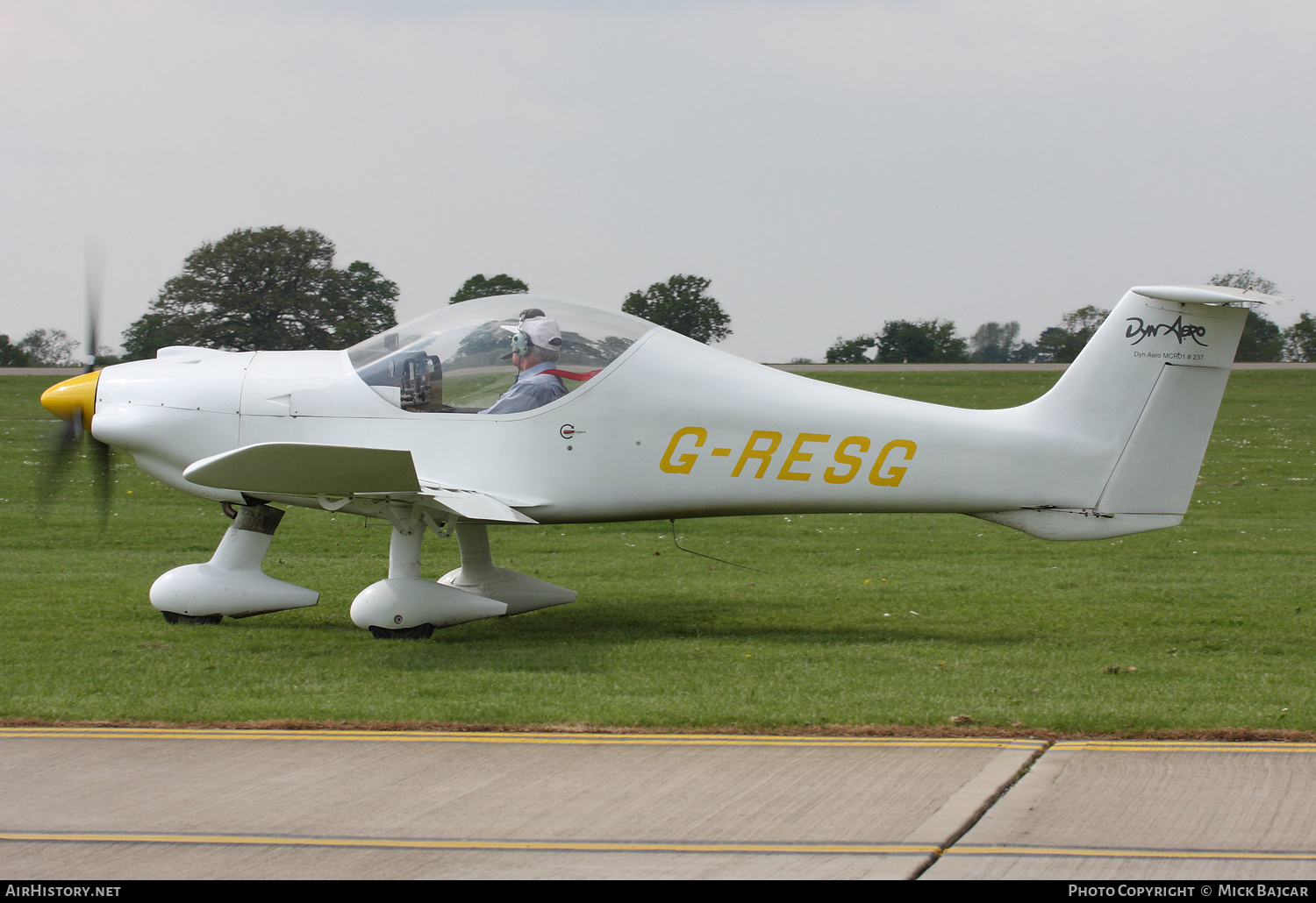 Aircraft Photo of G-RESG | DynAero MCR-01 Club | AirHistory.net #339512