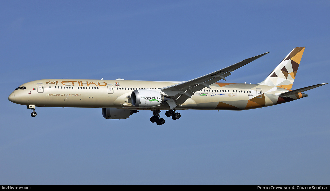 Aircraft Photo of A6-BMI | Boeing 787-10 Dreamliner | Etihad Airways | AirHistory.net #339518