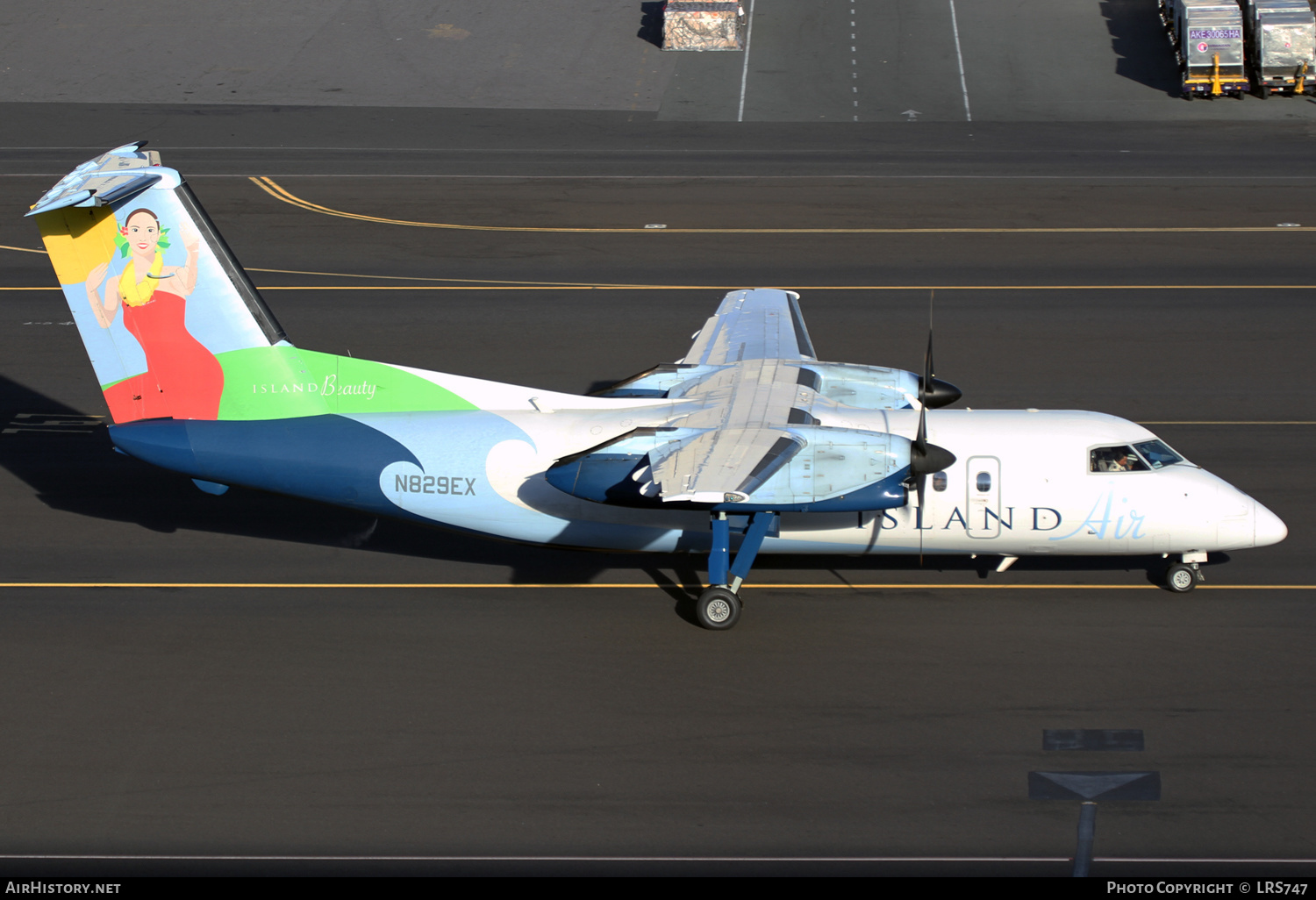 Aircraft Photo of N829EX | De Havilland Canada DHC-8-103 Dash 8 | Island Air | AirHistory.net #339520