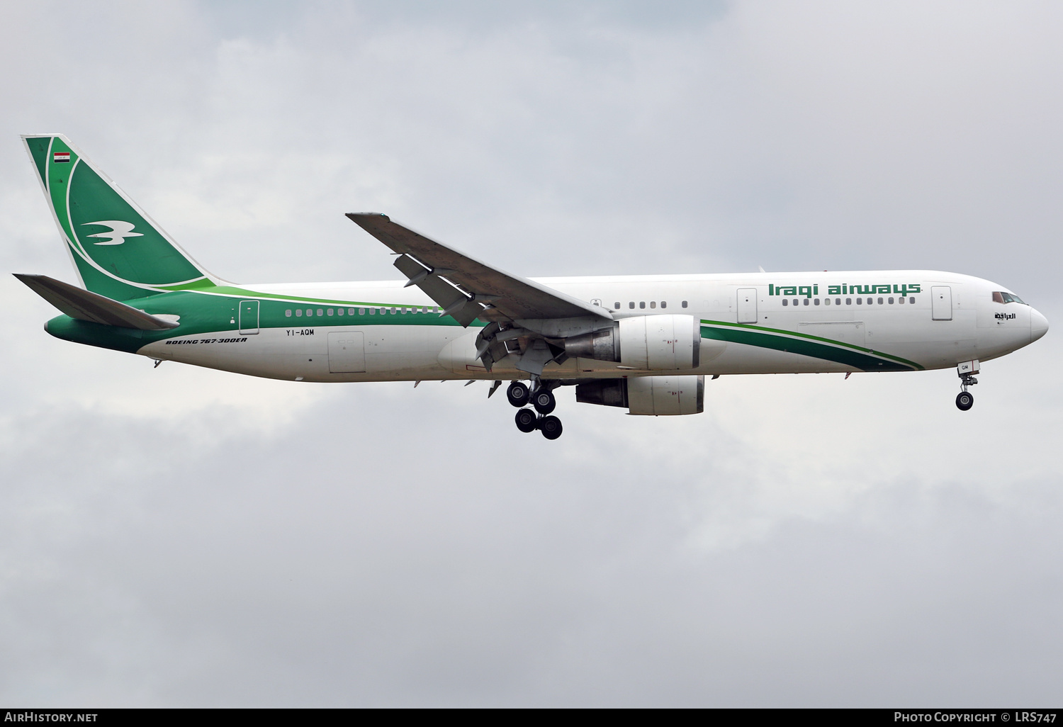 Aircraft Photo of YI-AQM | Boeing 767-3P6/ER | Iraqi Airways | AirHistory.net #339522