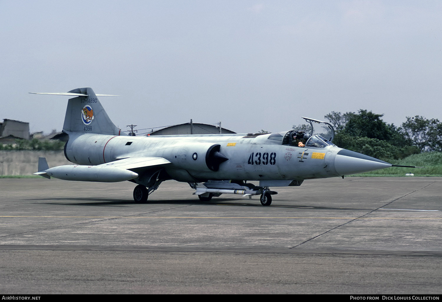 Aircraft Photo of 4398 / 67-14890 | Lockheed F-104G Starfighter | Taiwan - Air Force | AirHistory.net #339530