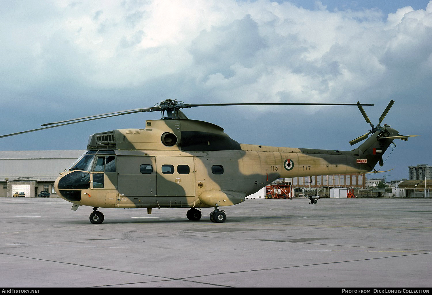 Aircraft Photo of 113 / ١١٣ | Aerospatiale SA-330C Puma | United Arab Emirates - Air Force | AirHistory.net #339532