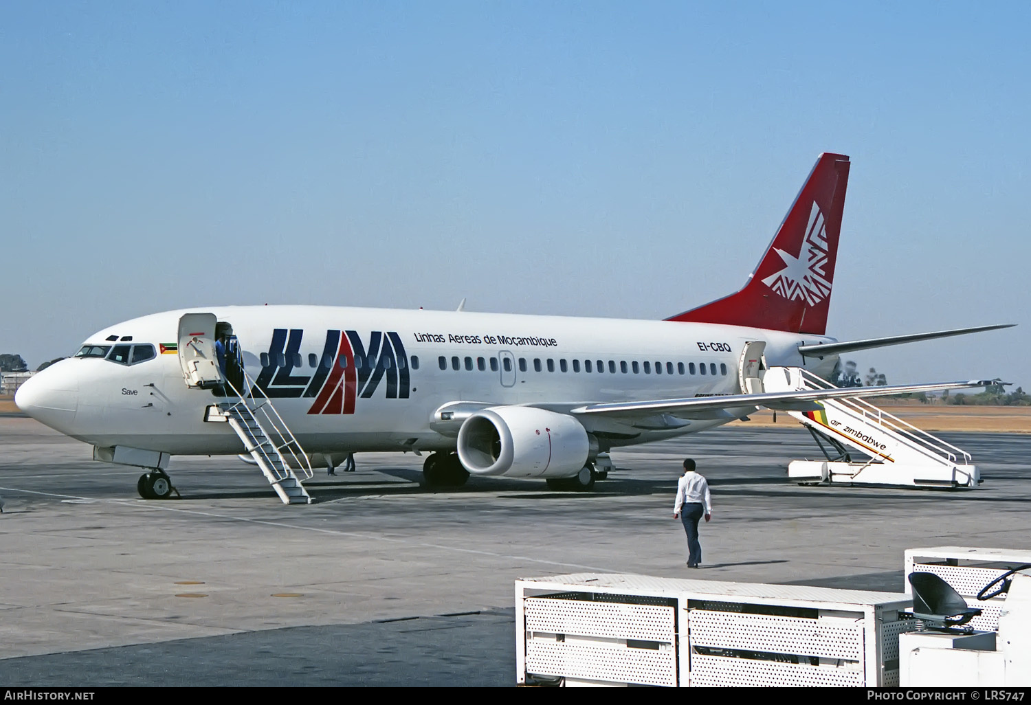 Aircraft Photo of EI-CBQ | Boeing 737-3Y0 | LAM - Linhas Aéreas de Moçambique | AirHistory.net #339533