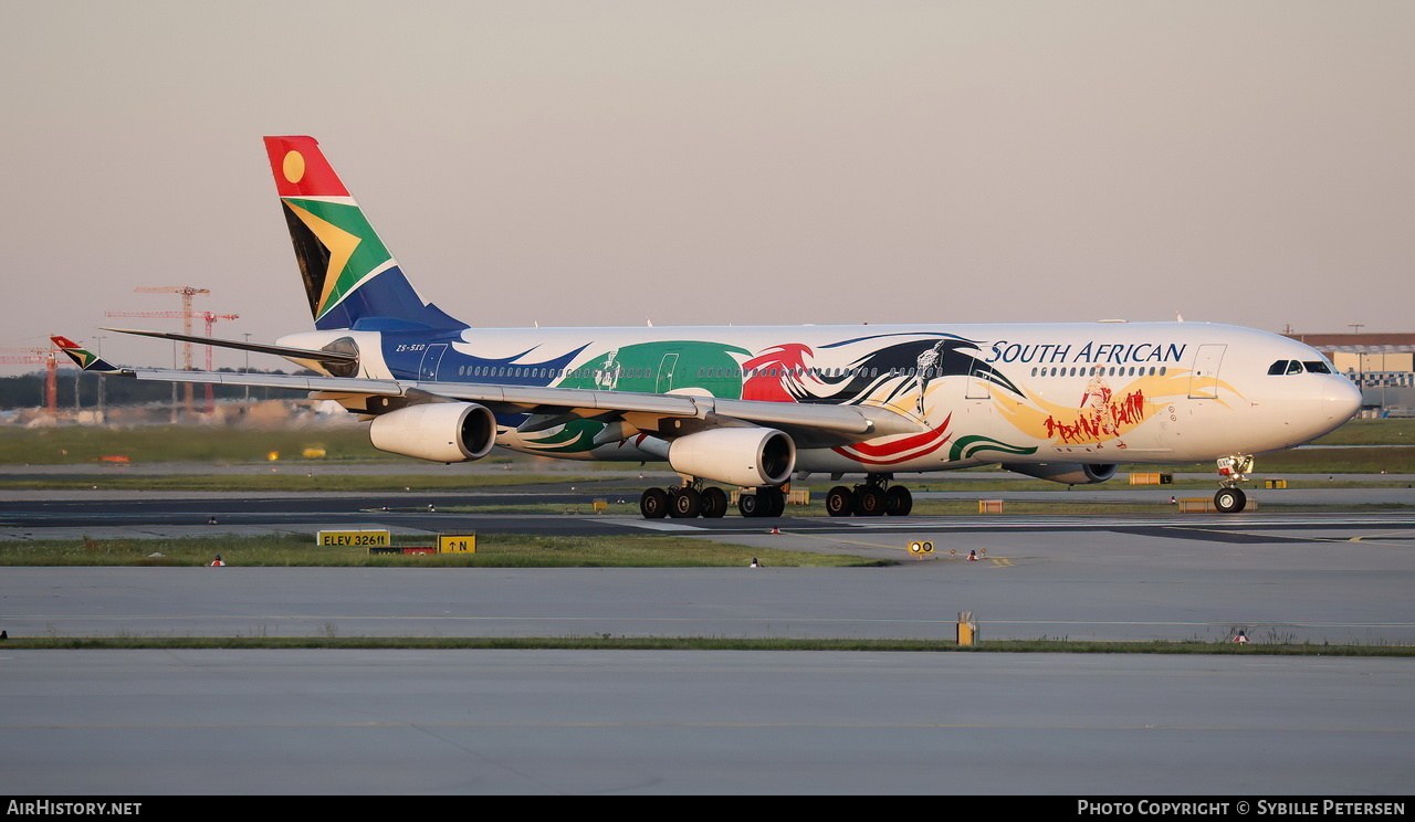 Aircraft Photo of ZS-SXD | Airbus A340-313 | South African Airways | AirHistory.net #339537
