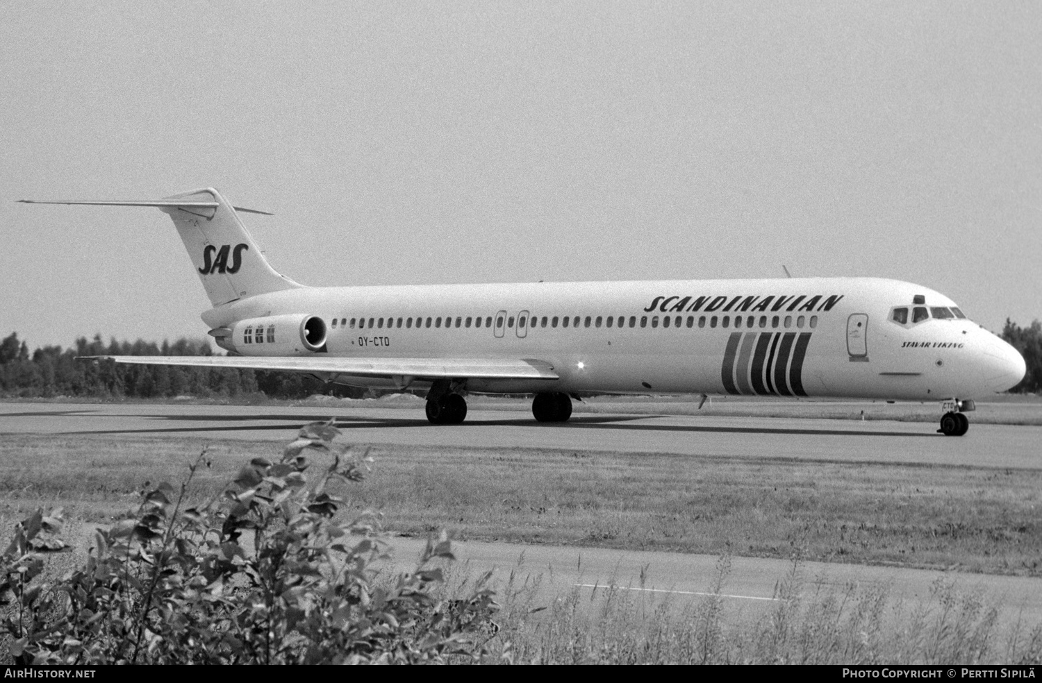 Aircraft Photo of OY-CTD | McDonnell Douglas DC-9-51 | Scandinavian Airlines - SAS | AirHistory.net #339544