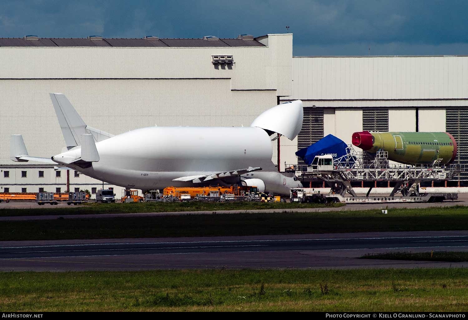 Aircraft Photo of F-GSTF | Airbus A300B4-608ST Beluga (Super Transporter) | Airbus Transport International | AirHistory.net #339566