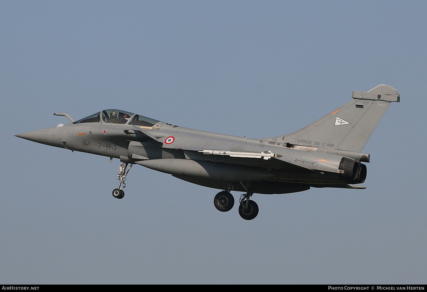 Aircraft Photo of 107 | Dassault Rafale C | France - Air Force | AirHistory.net #339570