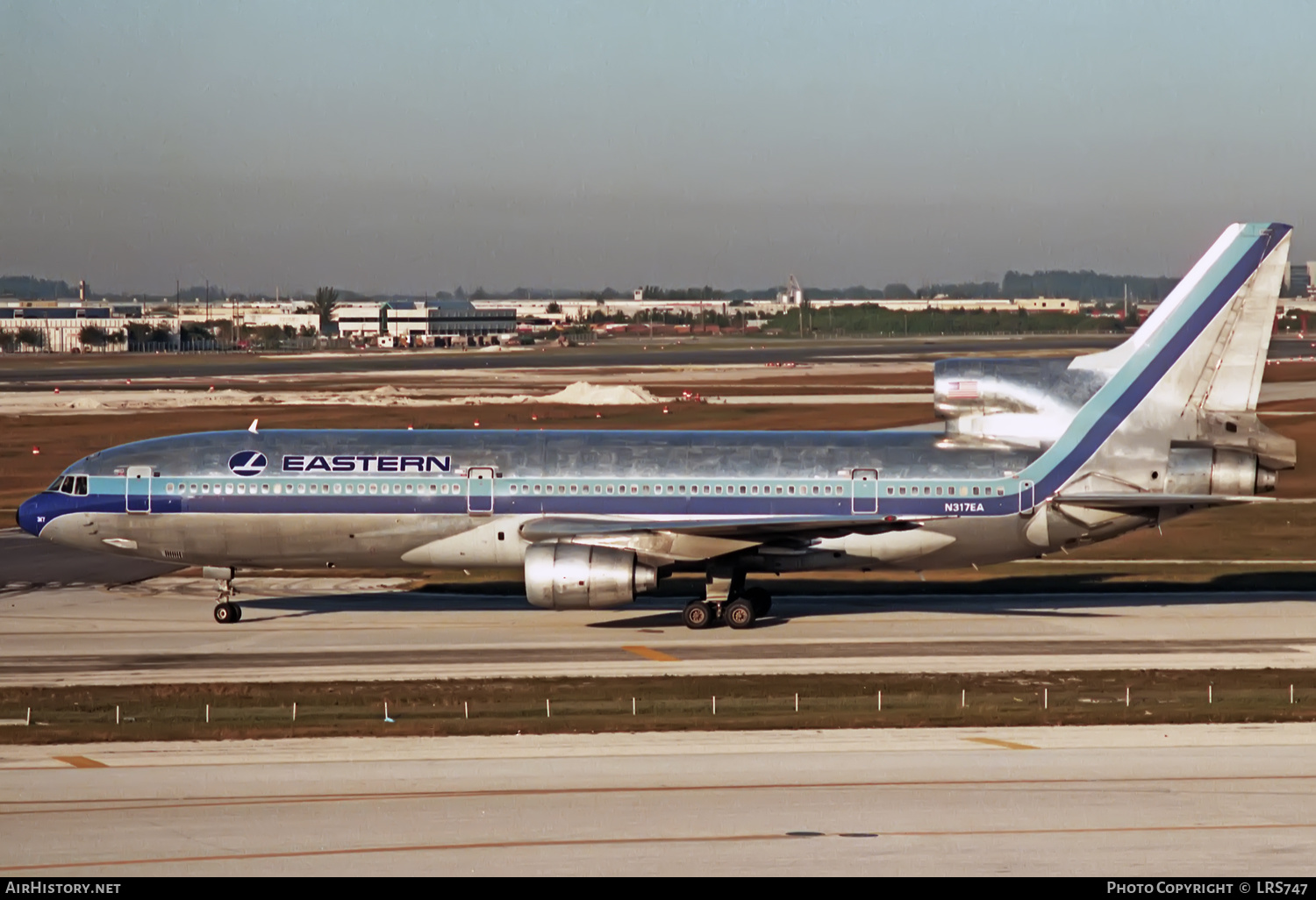 Aircraft Photo of N317EA | Lockheed L-1011-385-1 TriStar 1 | Eastern Air Lines | AirHistory.net #339576