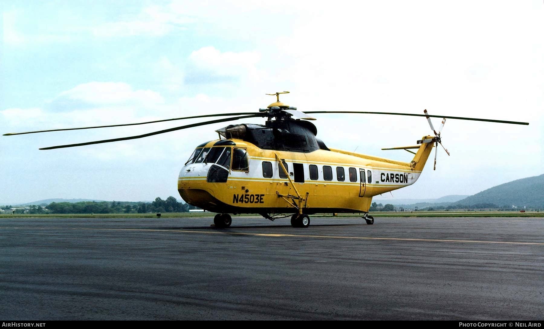 Aircraft Photo of N4503E | Sikorsky S-61N | Carson Helicopters | AirHistory.net #339578