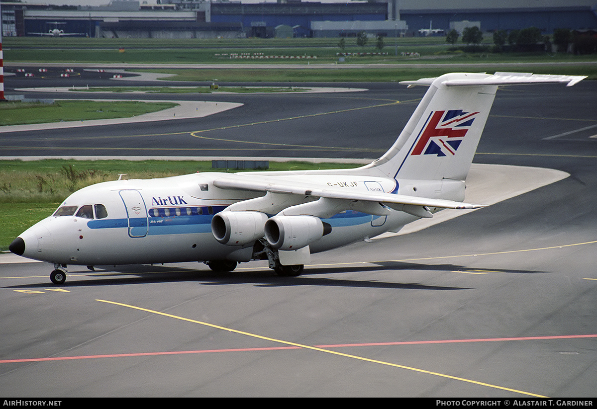 Aircraft Photo of G-UKJF | British Aerospace BAe-146-100 | Air UK | AirHistory.net #339591