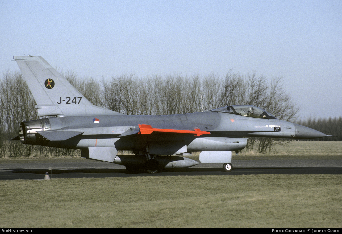 Aircraft Photo of J-247 | General Dynamics F-16A Fighting Falcon | Netherlands - Air Force | AirHistory.net #339593